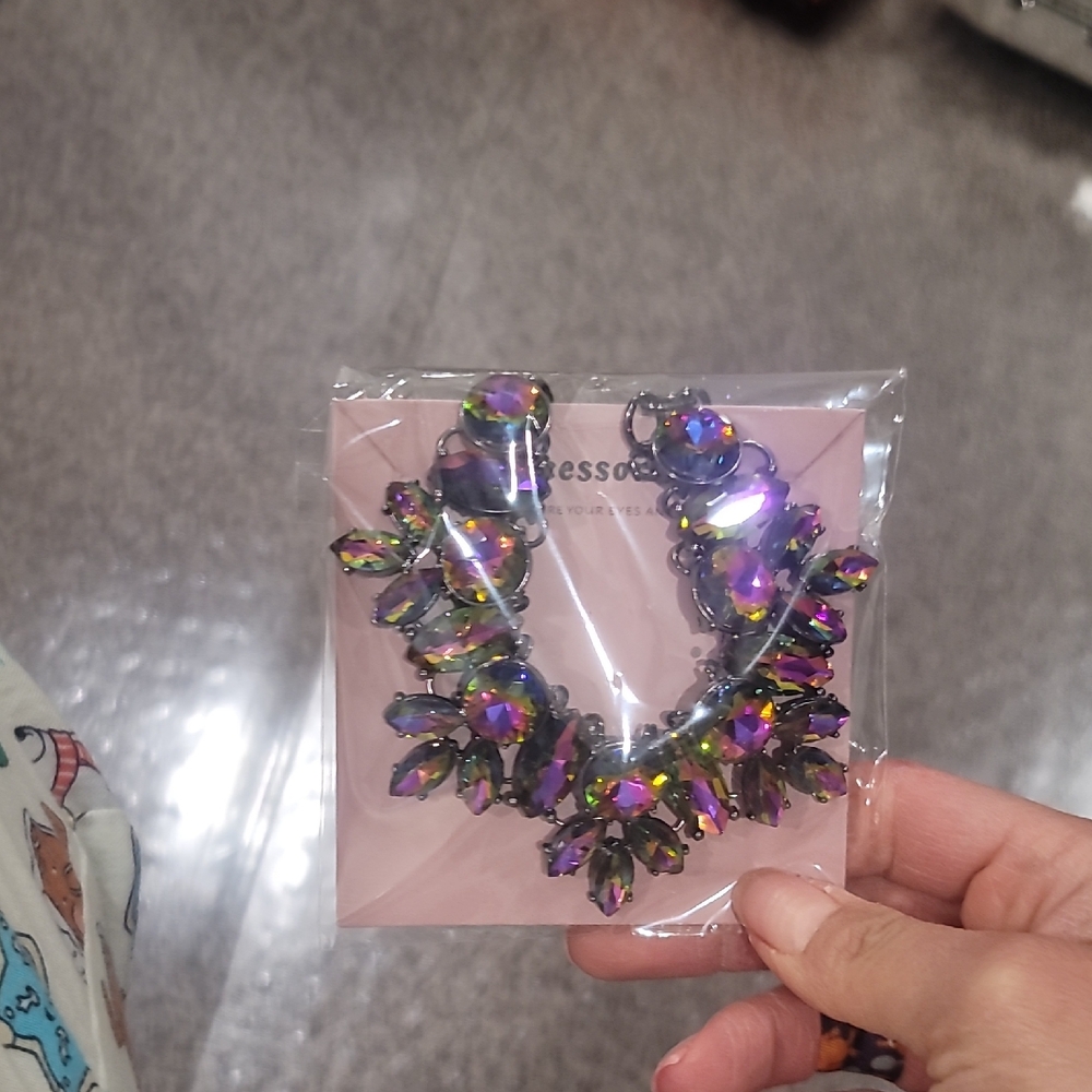 Oil spill statement neckalce